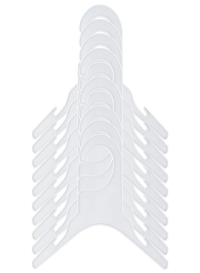 AUEAR, 10 Pack Plastic Pet Clothes Rack Hangers for Dog Puppy Cat - Image 1
